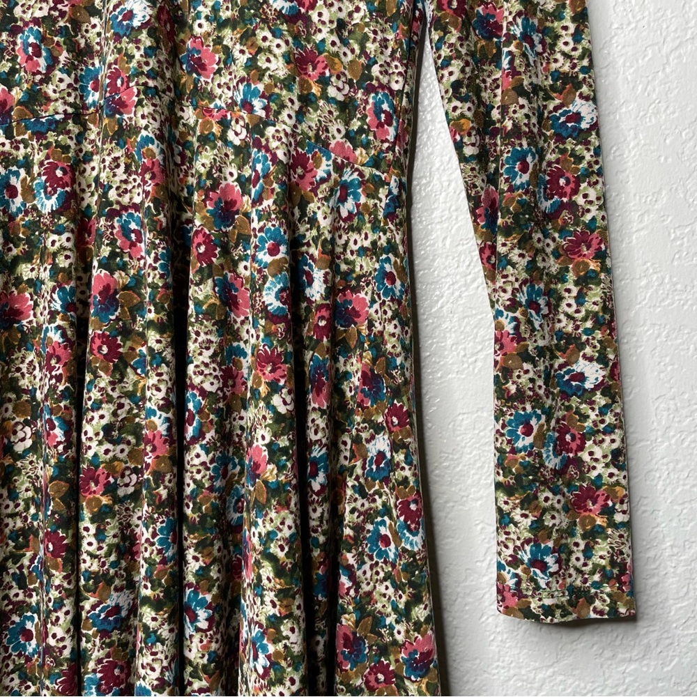 Show Me Your Mumu Stevie Babydoll Flower Cider Long Sleeve Dress Boho - Picture 4 of 11